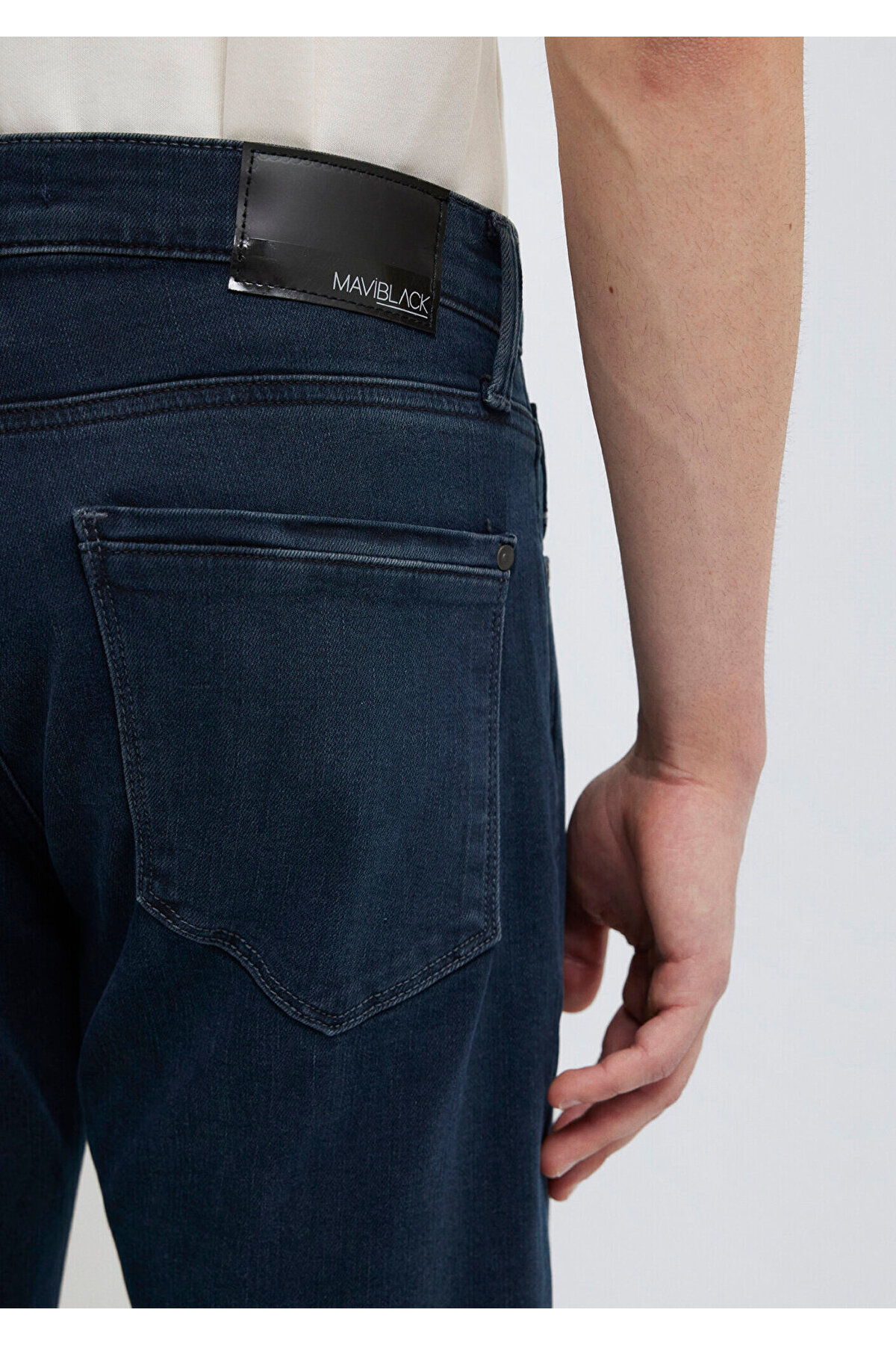 Mavi Hunter Black Gölgeli Mürekkep Jean Pantolon 0020231891 görsel 8