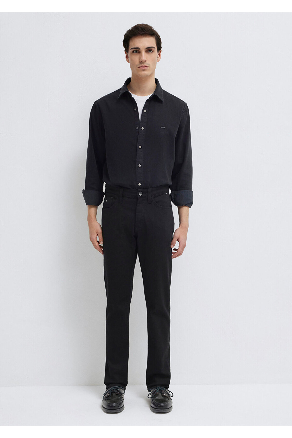 Mavi Marcus Black Siyah Jean Pantolon 0035133304 görsel 3