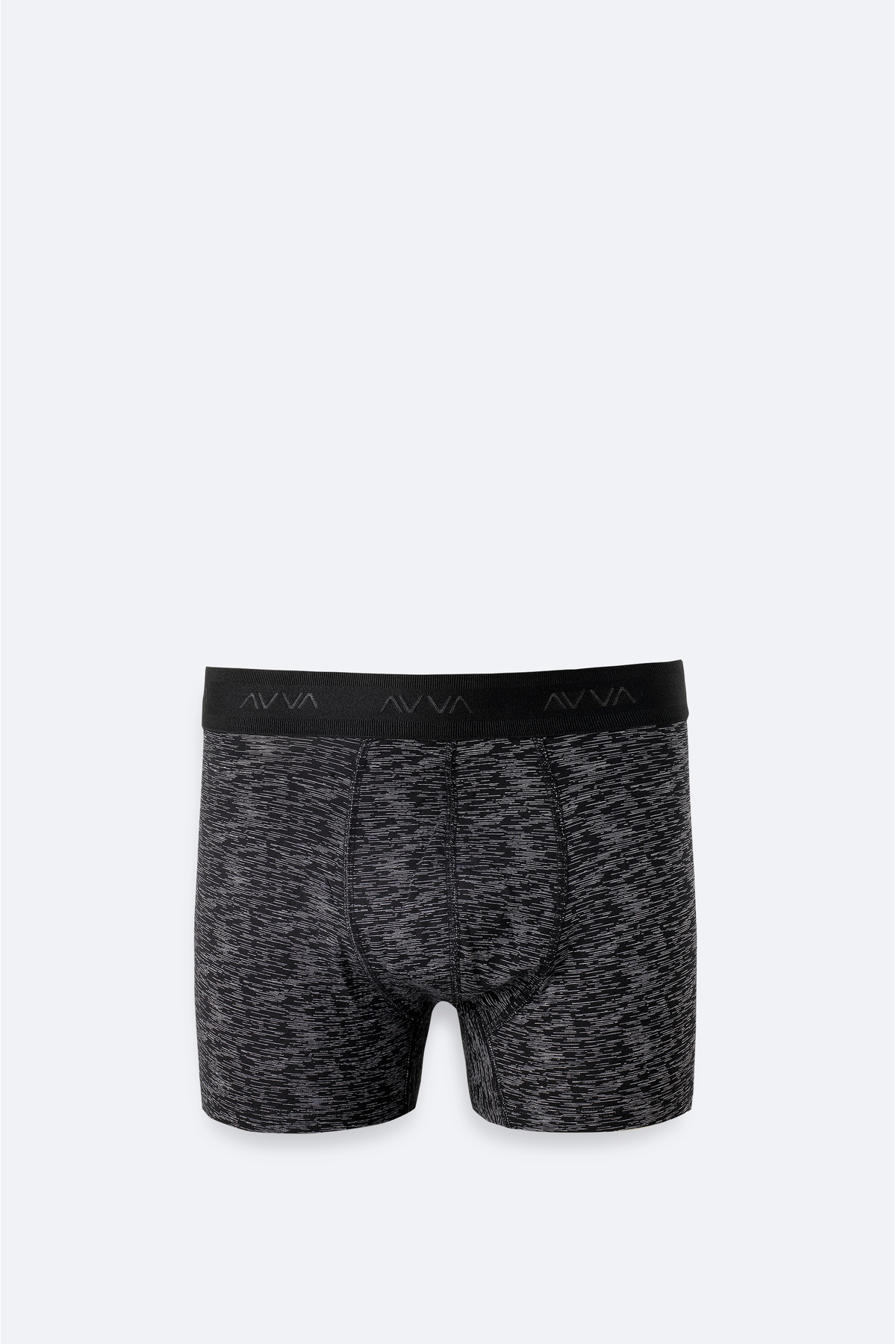 Avva Erkek Siyah Desenli Tekli Regular Fit Boxer A61Y9504