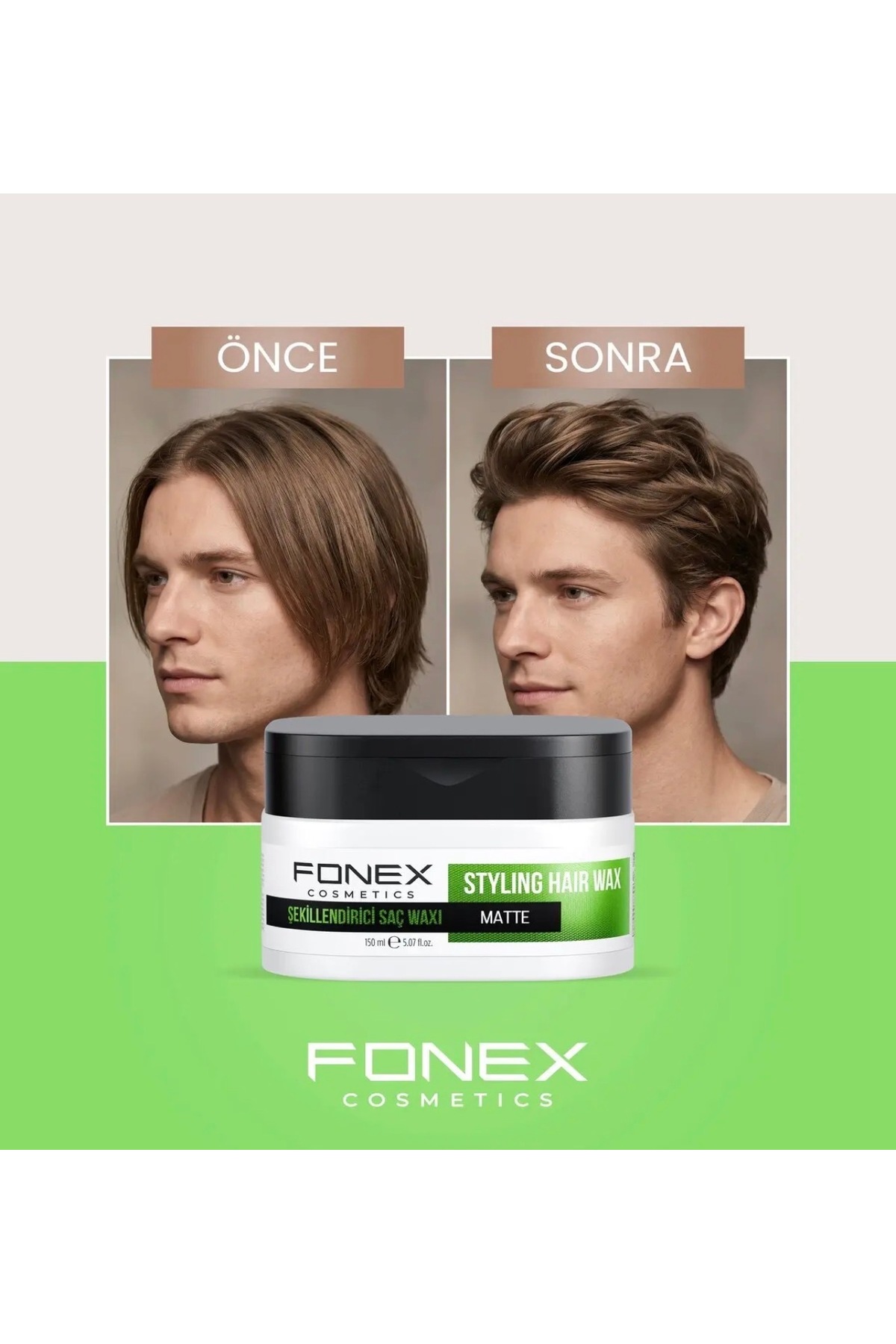 واکس موی مات کننده باربر ۱۵۰ میلی لیتر — fixwaxmatte — تصویر 4 از 4