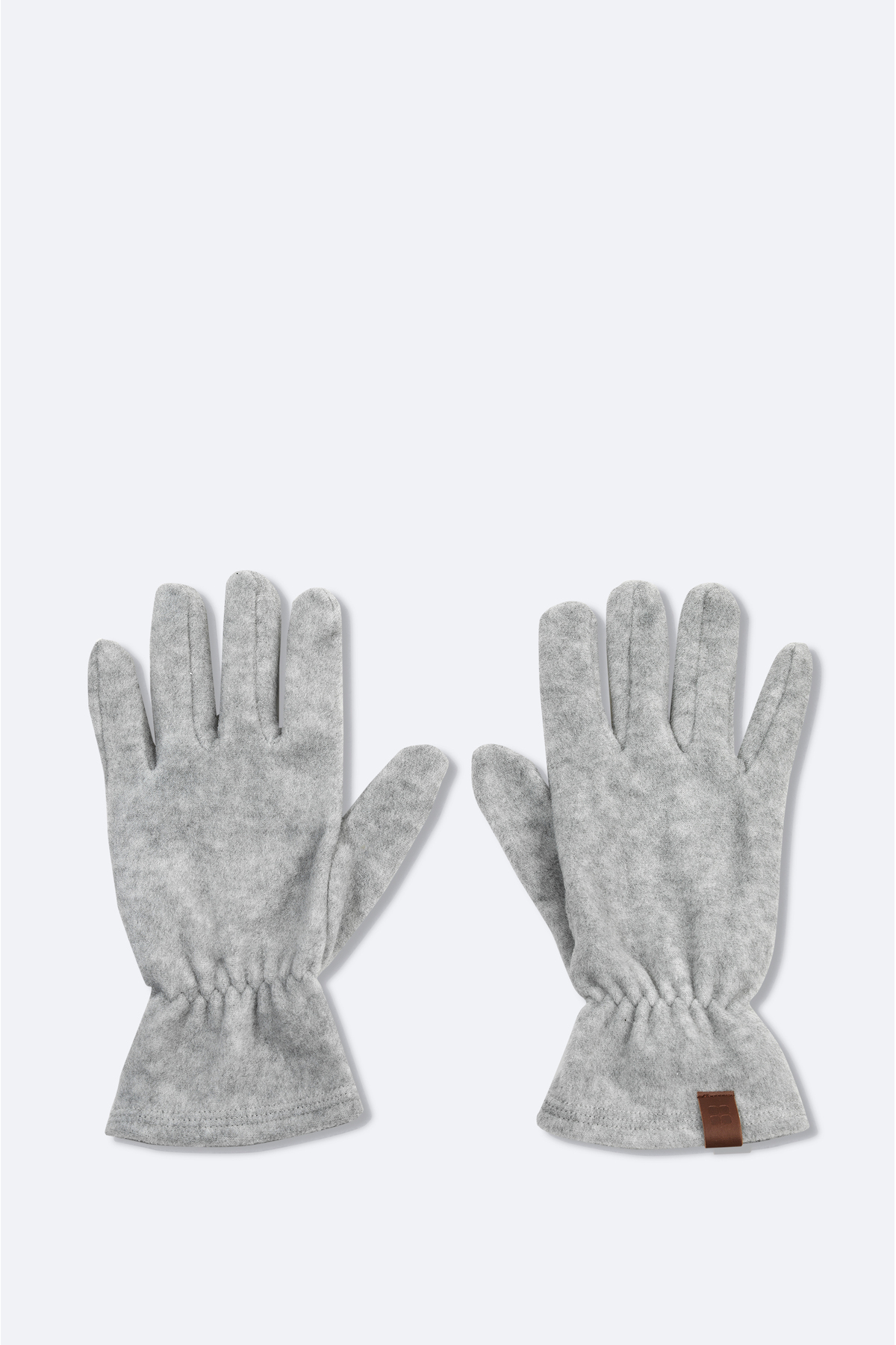 Avva Erkek Gri Polar Basic Boyunluk Bere ve Eldiven Seti B009250 görsel 4