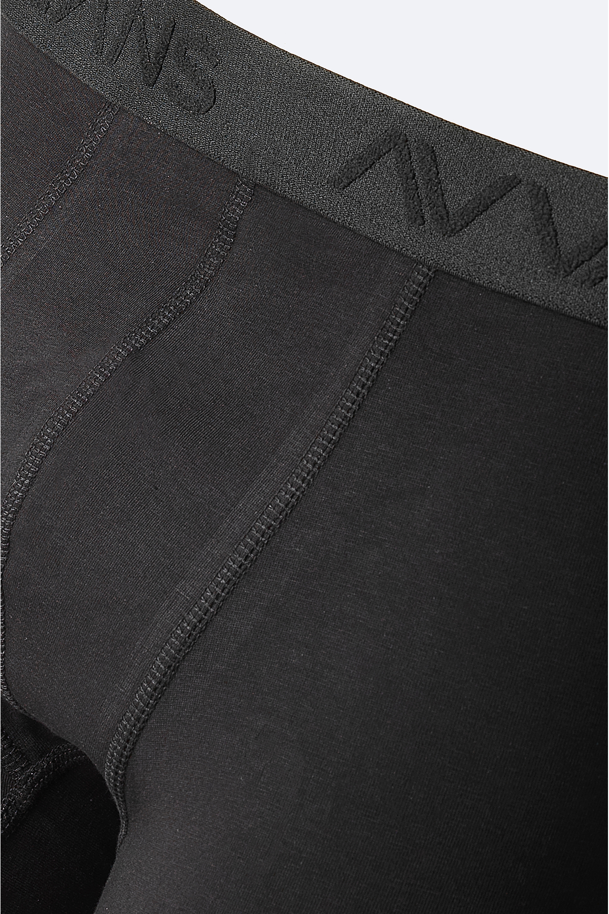 Avva Erkek Siyah Basic Pamuklu Tekli Regular Fit Boxer B009510 görsel 3