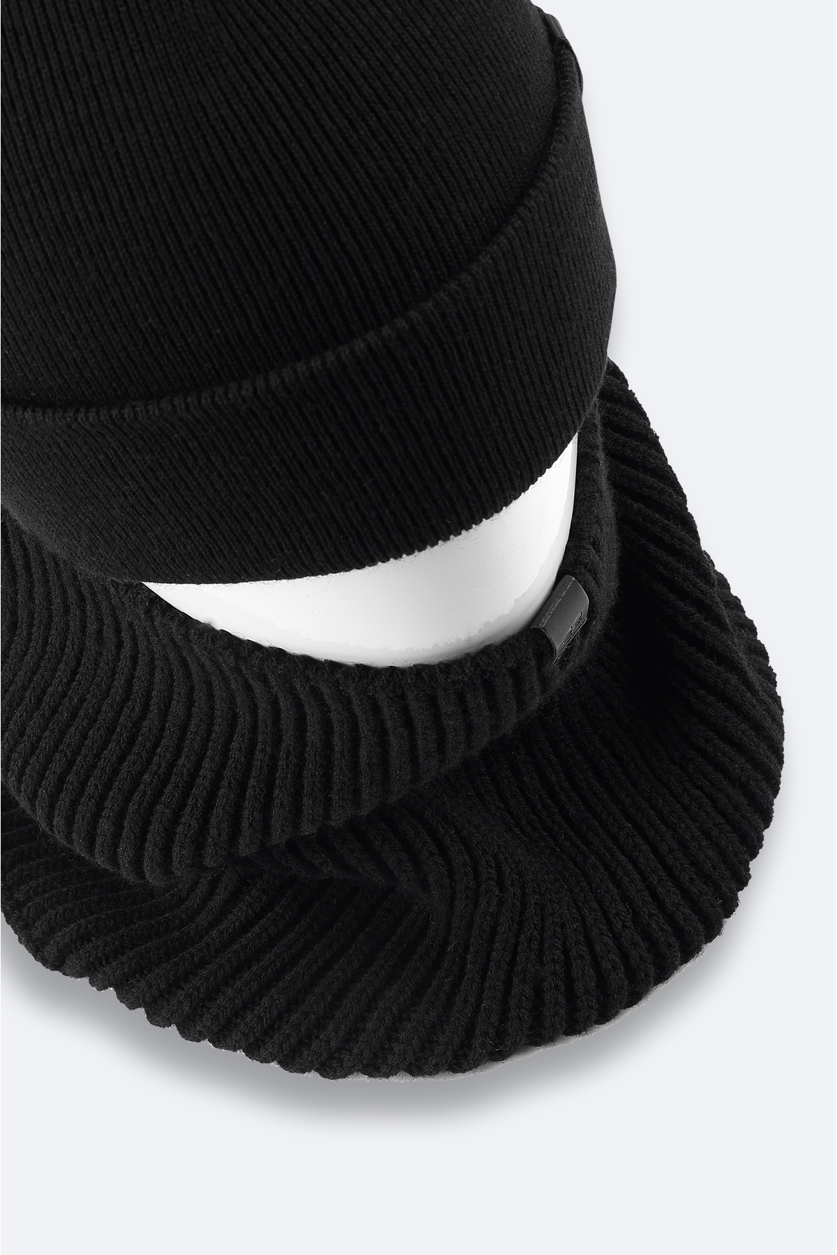 Avva Erkek Siyah Basic Boyunluk ve Bere Seti A52Y9260 görsel 4