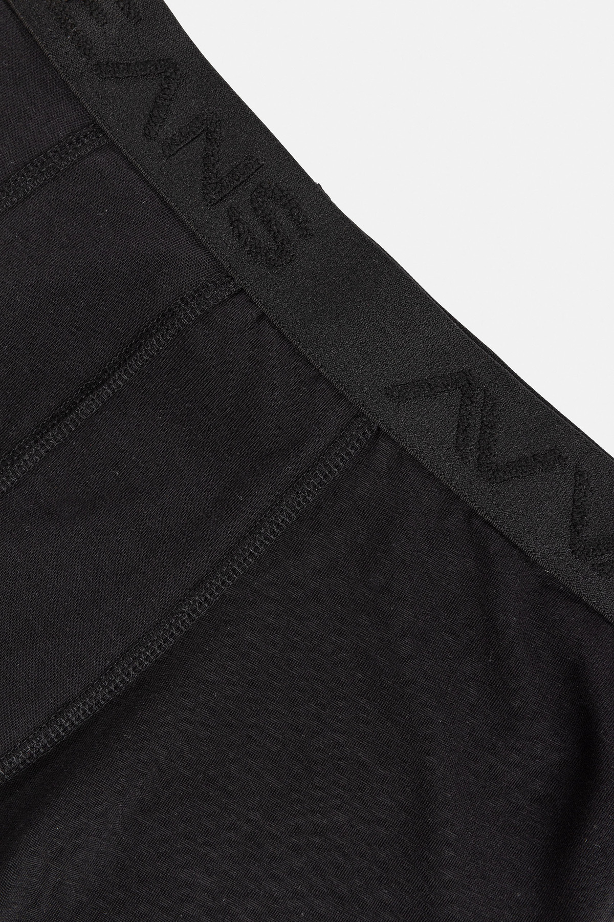Avva Erkek Siyah Basic Pamuklu Tekli Regular Fit Boxer B009510 görsel 4