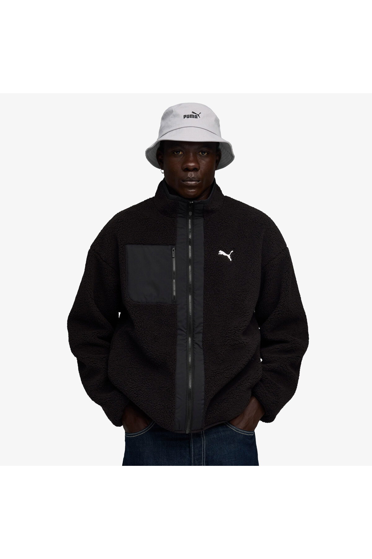 Puma Reversible Erkek Siyah Ceket