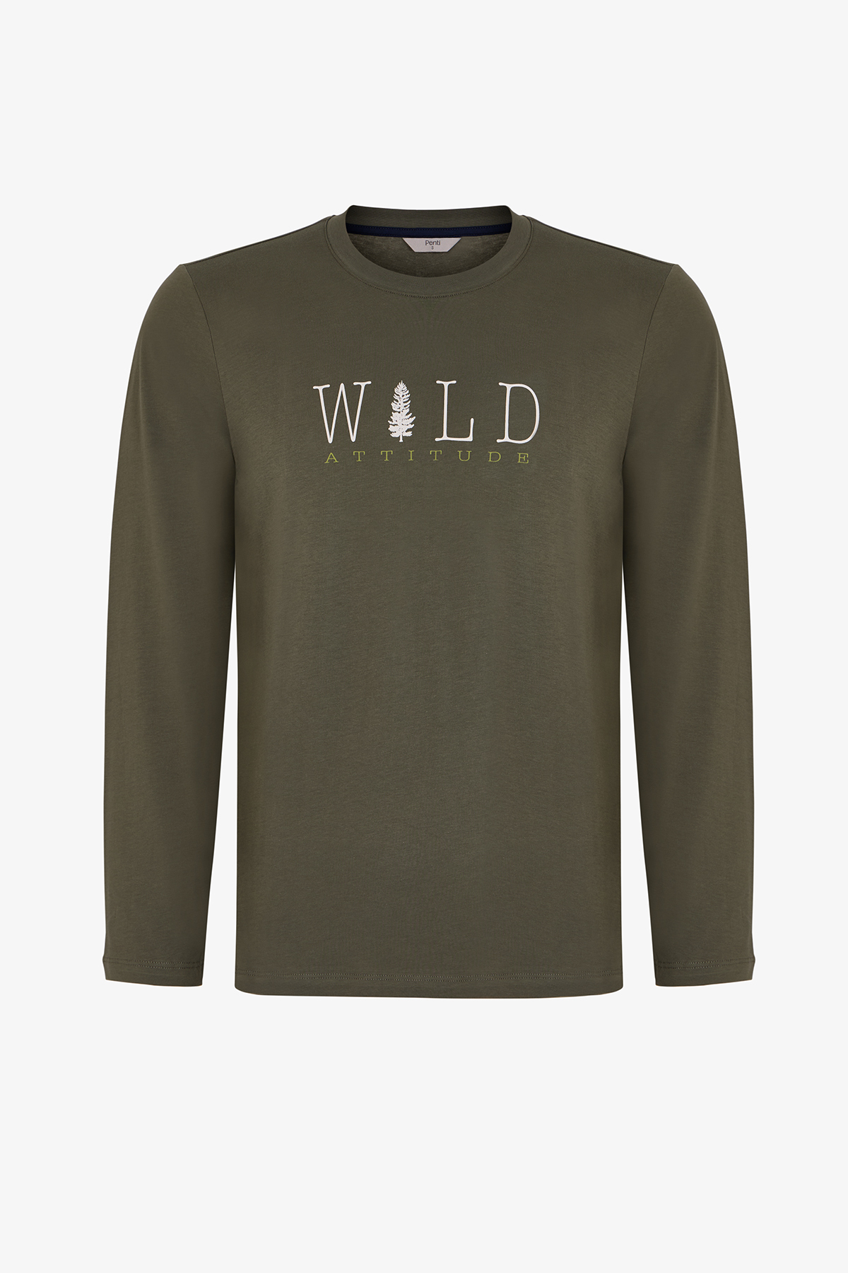 Penti Erkek Wild Attitude Ekoseli Pantolon Uzun Kollu Pijama Takımı görsel 2