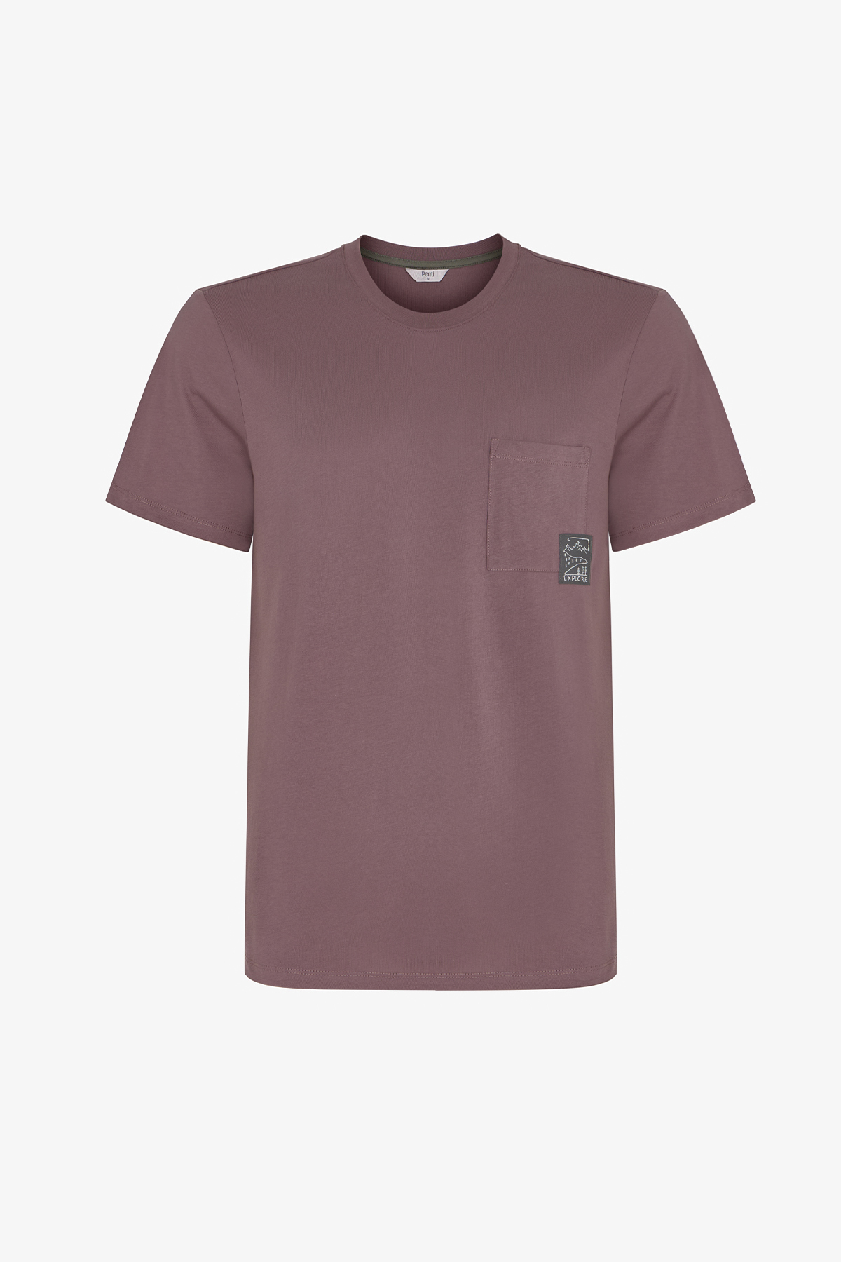 Penti Erkek Kahverengi Woodland Earth Kısa Kollu Şort Pijama Takımı görsel 2
