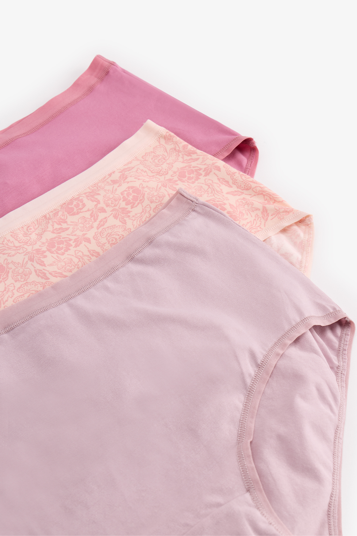Penti Wild Rose Çiçekli Yüksek Bel 3'lü Slip Külot görsel 2
