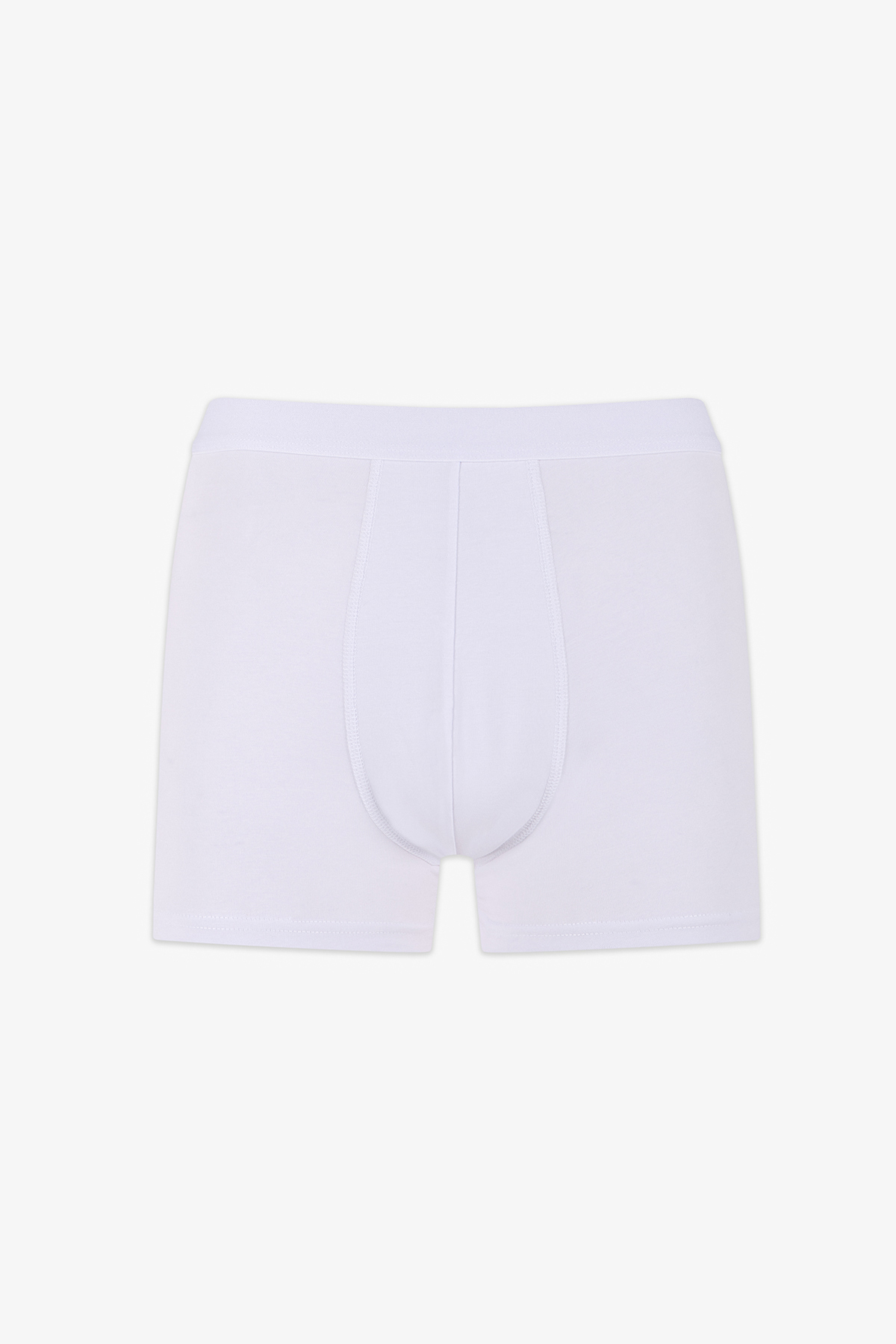 Penti Erkek Pamuklu Basic White Tape 3lü Boxer görsel 2