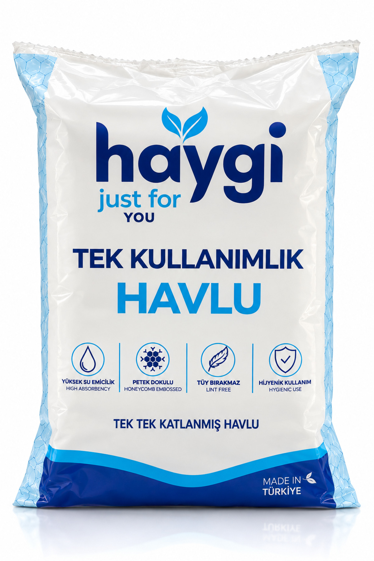 Galaksihome Tek Kullanımlık Cilt Bakım Havlusu, Cilt Temizleme Bezi 30x22 Cm Cilt Bakımı 70 Adet