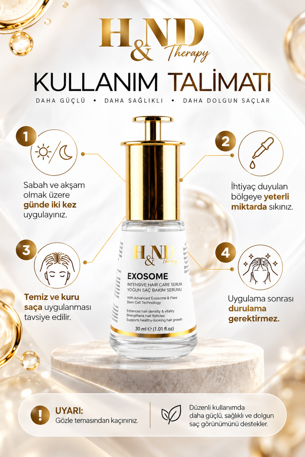 Saç Çoğaltma Exosome Vitamin — TYCCF30F9E811B03839945100 — تصویر 4 از 4