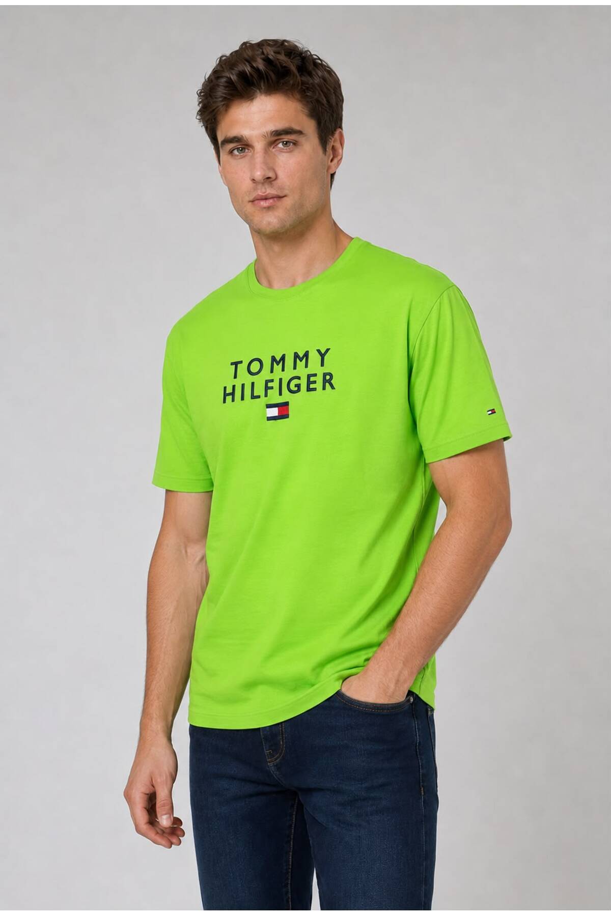 تیشرتمردانهTommy Hilfigerسبز