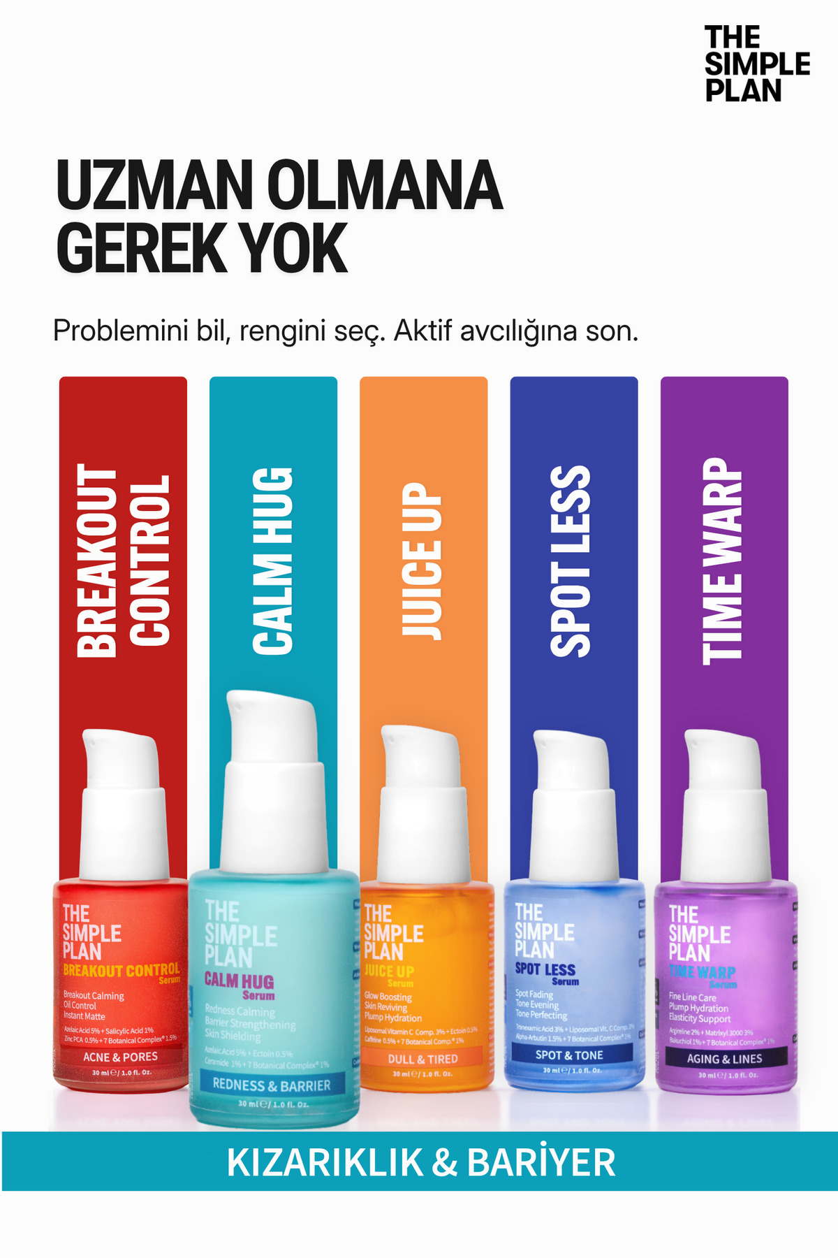 Calm Hug Serum – Kızarıklık ve Hassas Cilt İçin Azelaic Acid + Ceramide + Ectoin Serum 30 ml — TSP-SRM-002 — تصویر 7 از 8