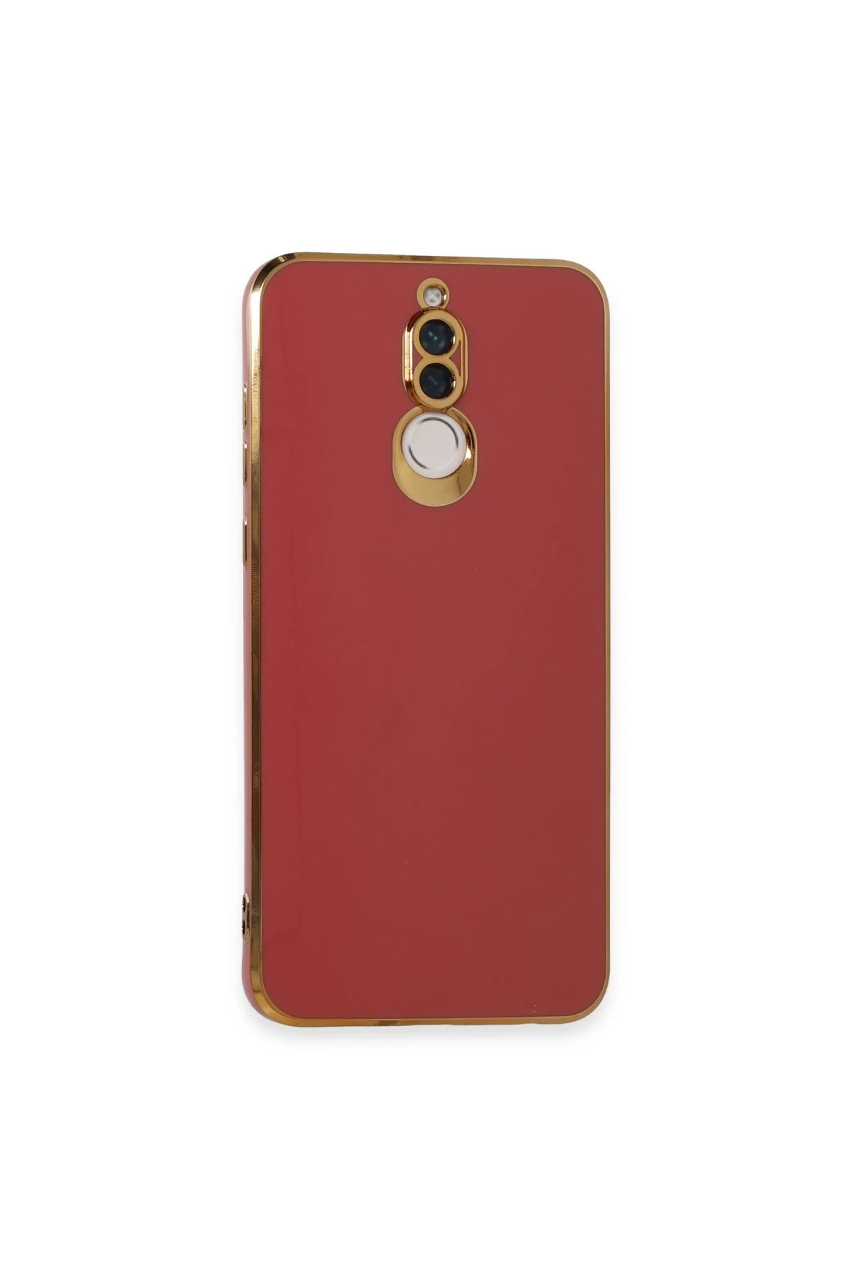 huawei mate 10 lite kilif volet silikon kirmizi