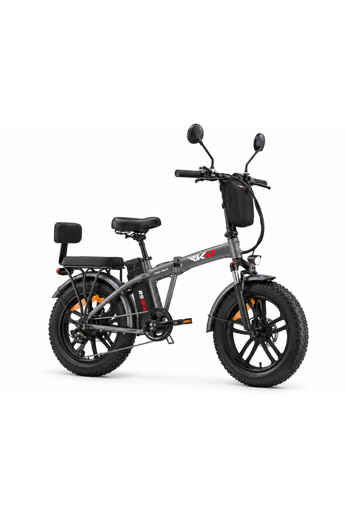 KAHZ RS3 PRO MAX-X- ELEKTİRİKLİ BİSİKLET (YENİ MODEL ) (FÜME) - Fiyatı