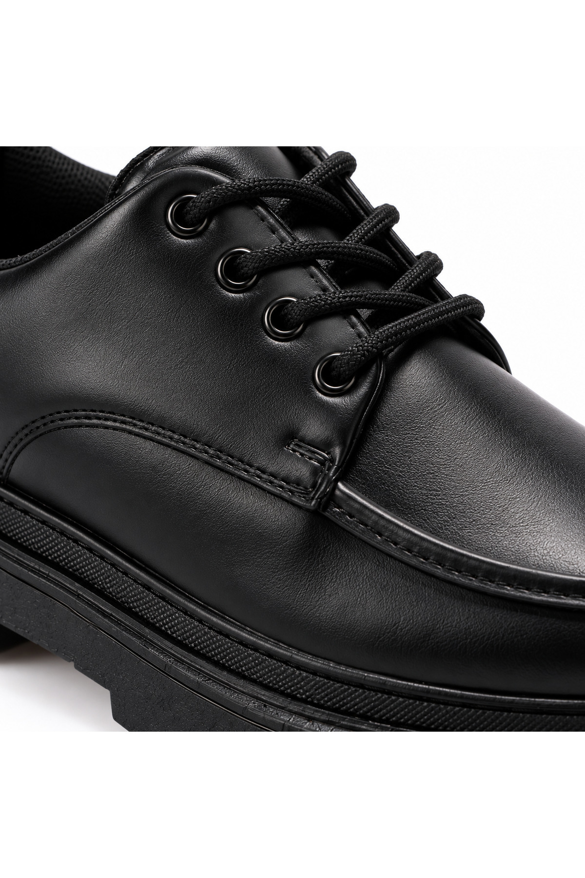 BESKAR Premium selective Kömür Cilt Günlük Erkek Ayakkabı Rahat Casual Modern Sneaker KB X6 görsel 5