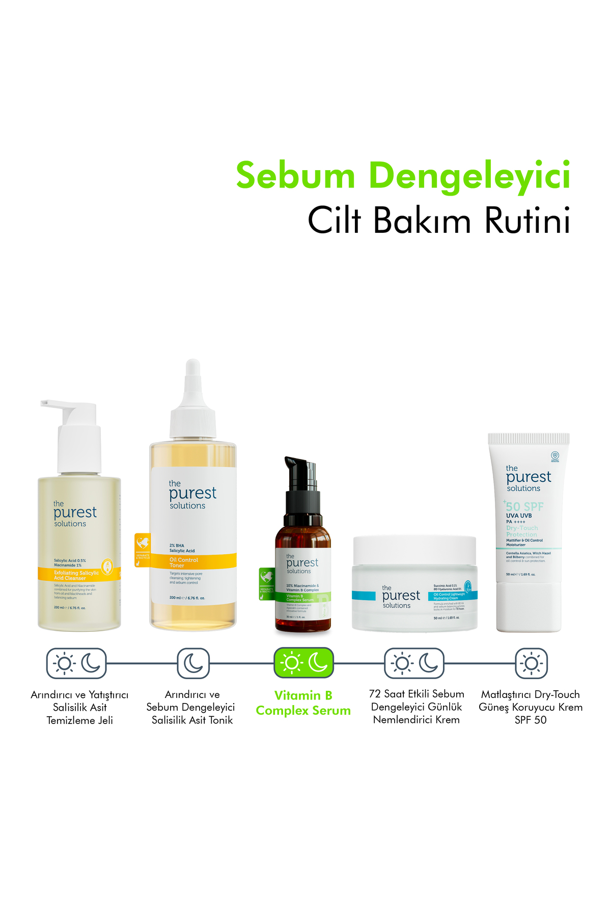 Yenileyici Ve Yatıştırıcı B Vitamini Cilt Bakım Serumu 30 ml (%10 Niacinamide + Provitamin B5) — TPS205 — تصویر 5 از 5
