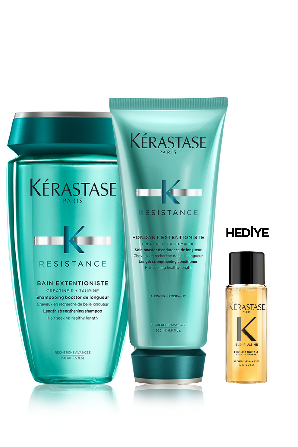Kerastase Resistance Yıpranmış Saçlara Özel Bakım Seti - Şampuan & Bakım Kremi — KRSKFR58