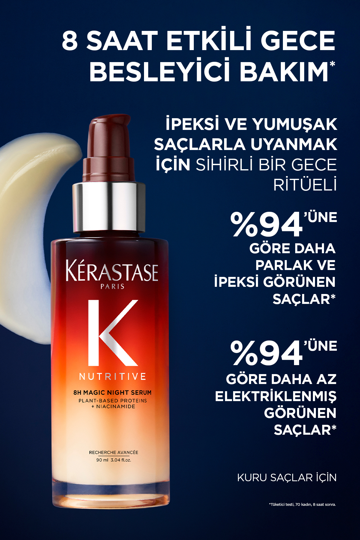 Nutritive 8h Magic Night Yoğun Besleyici Gece Serumu Duo Set 120 ml — E4580701 — تصویر 5 از 8
