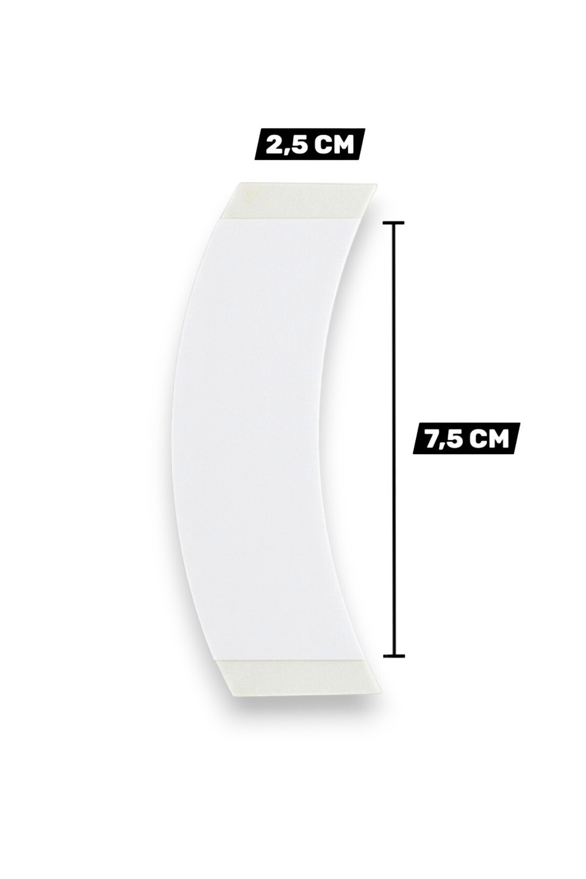 Supertape Protez Saç Bandı Oval 1''LF (2,5CM X 7.5CM) 36 Adet — ST 1LF — تصویر 4 از 4
