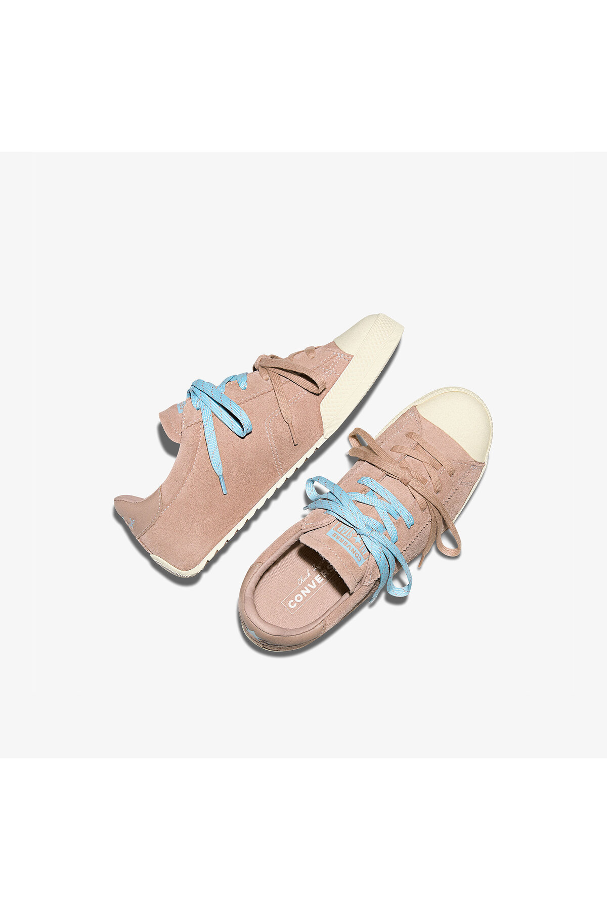 Chuck Taylor LO Unisex Pembe Süet Sneaker — قهوه‌ای A18894C — تصویر 5 از 6
