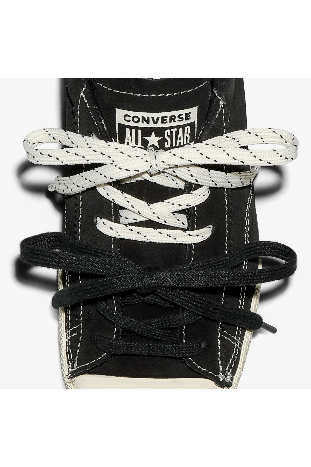 Converse Chuck Taylor LO Unisex Siyah Süet Sneaker görsel 8