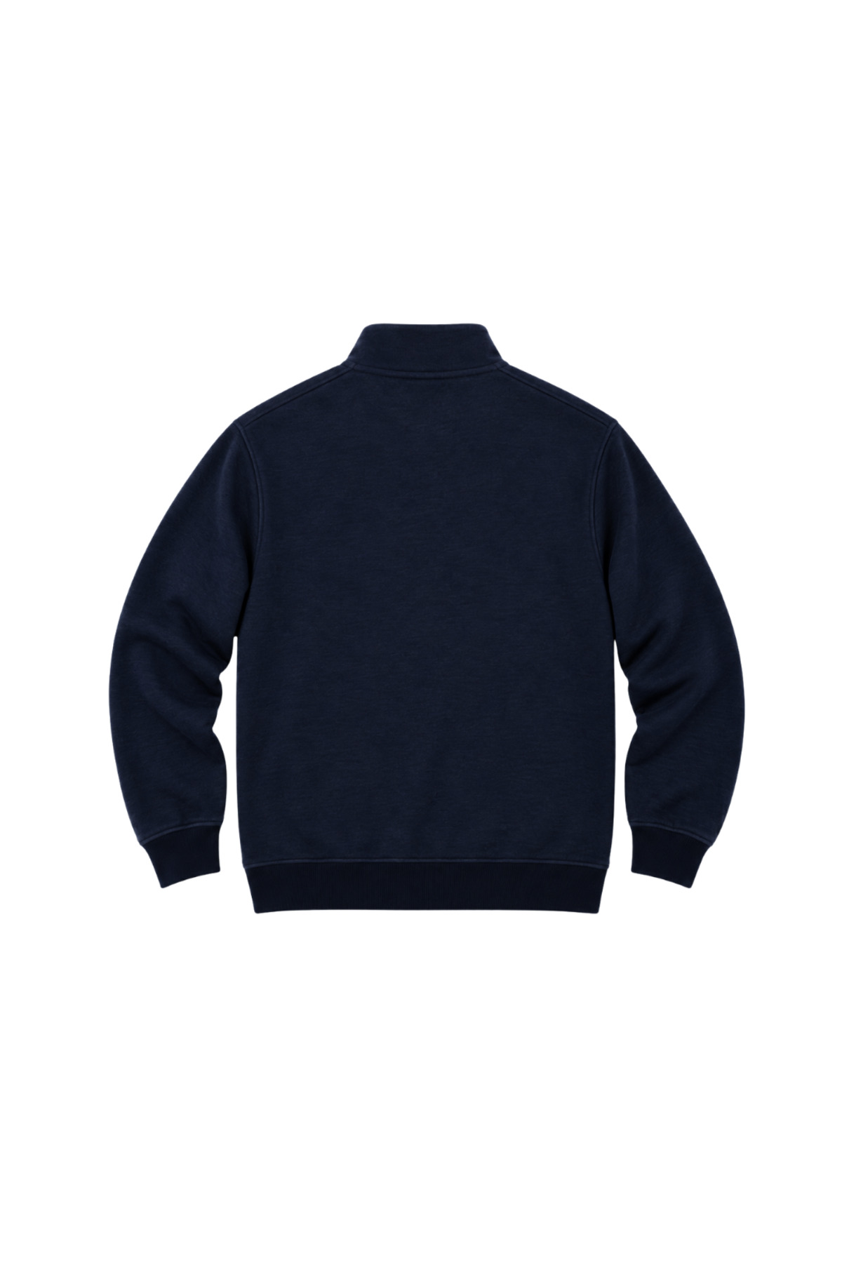 BattalModa Erkek Büyük Beden Lacivert Selanik Dik Yaka Cepli Hırka 3XL-4XL-5XL-6XL-7XL-8XL görsel 5
