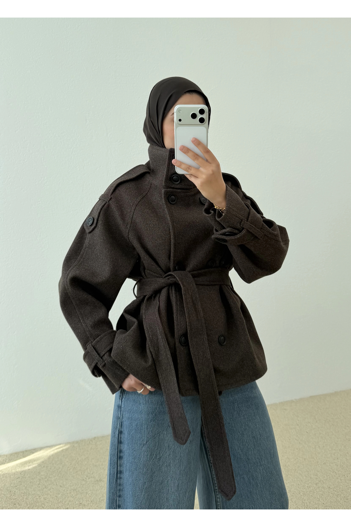 MODA AKSA 2155 Premium Selection Kaban Brown Kahve görsel 4