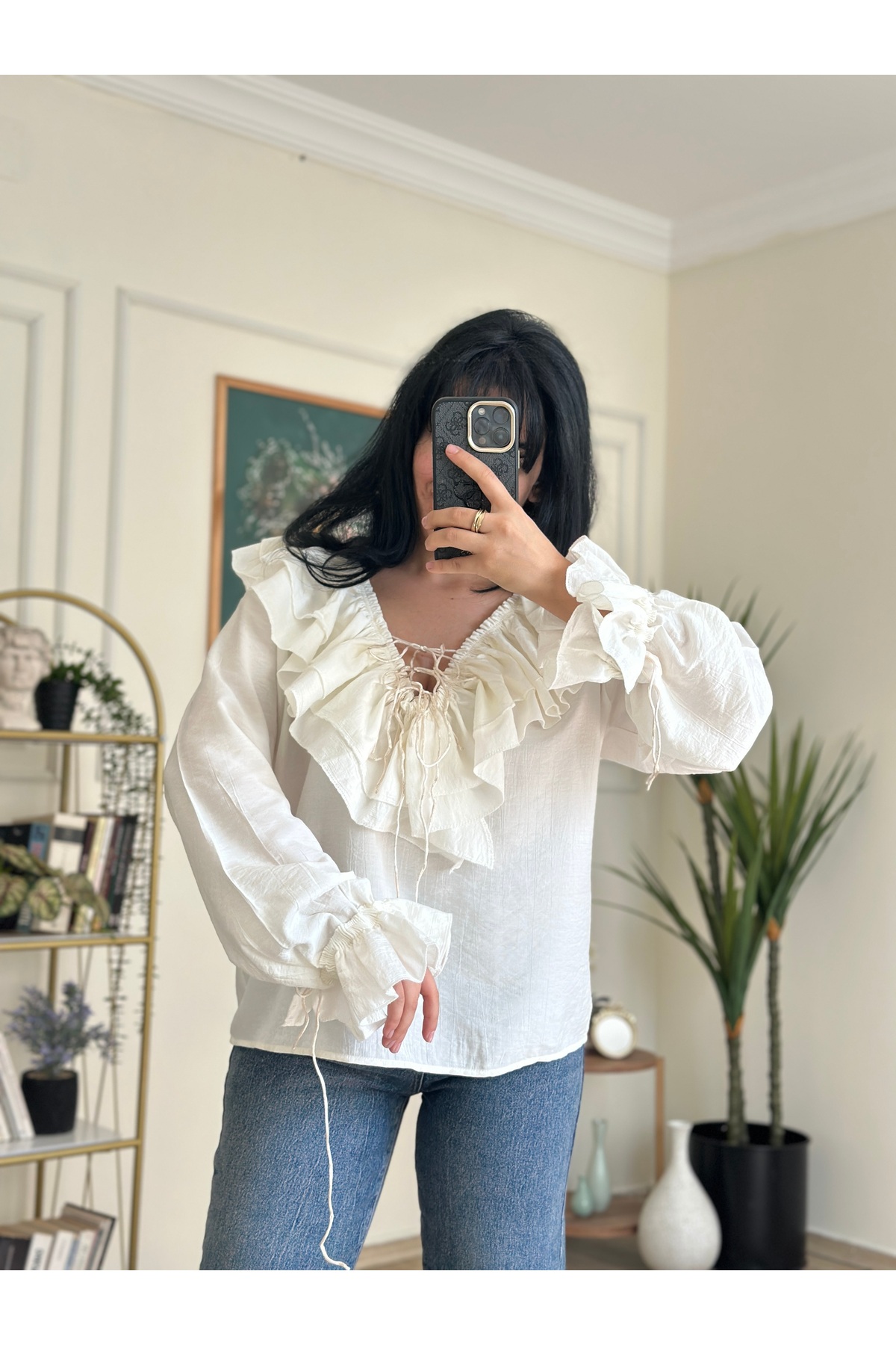 YELZEY BUTİK Premıum Vintage Model Gömlek görsel 4