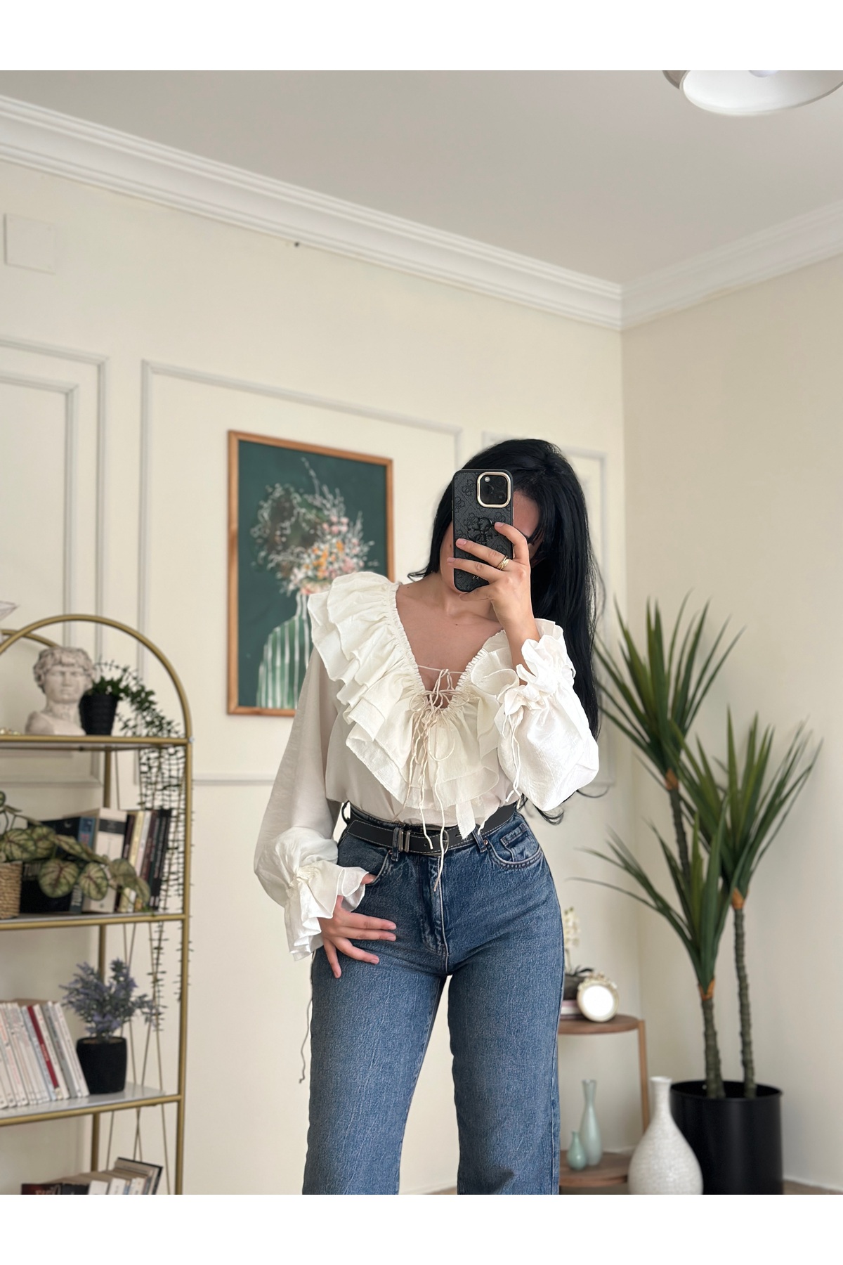 YELZEY BUTİK Premıum Vintage Model Gömlek görsel 2