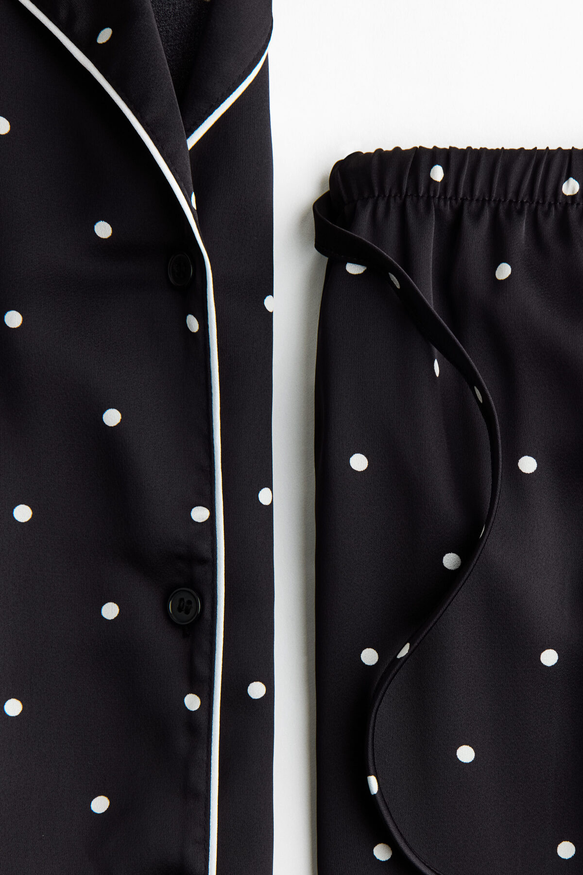 H&M Saten Pijama Takımı görsel 2