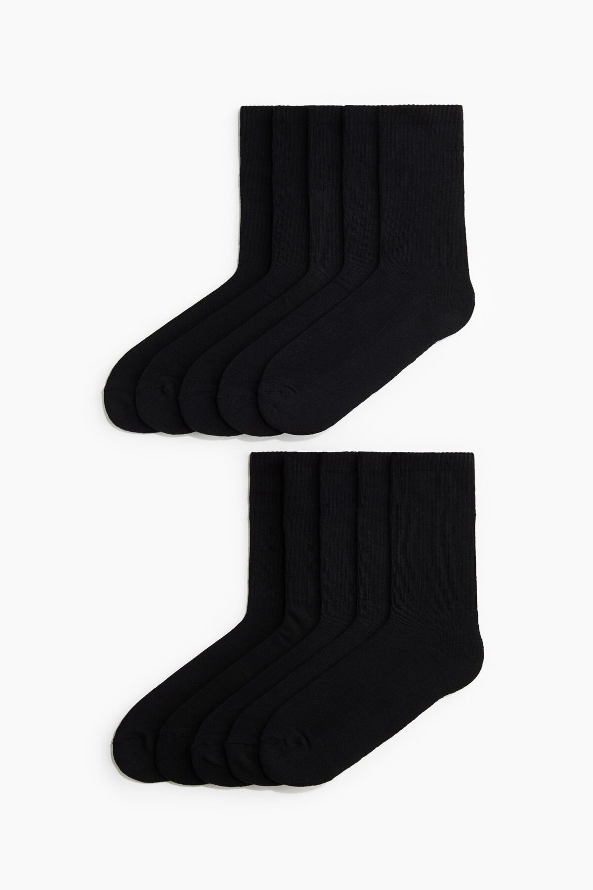 جوراب‌های بسته ۱۰ تایی اچ اند ام جوراب H&M