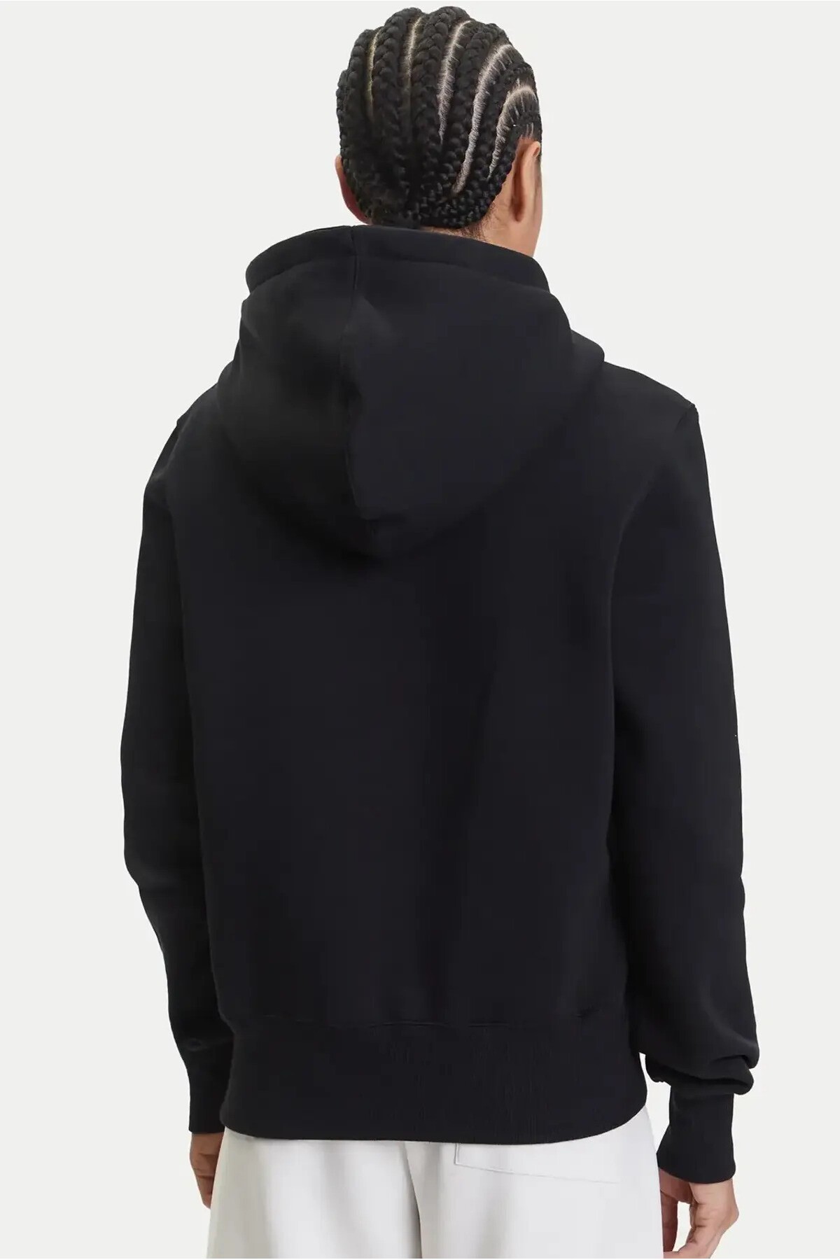 Nike Sportswear Phoenix Fleece Std Fz Hoodie Kadın Siyah Sweatshrit görsel 4
