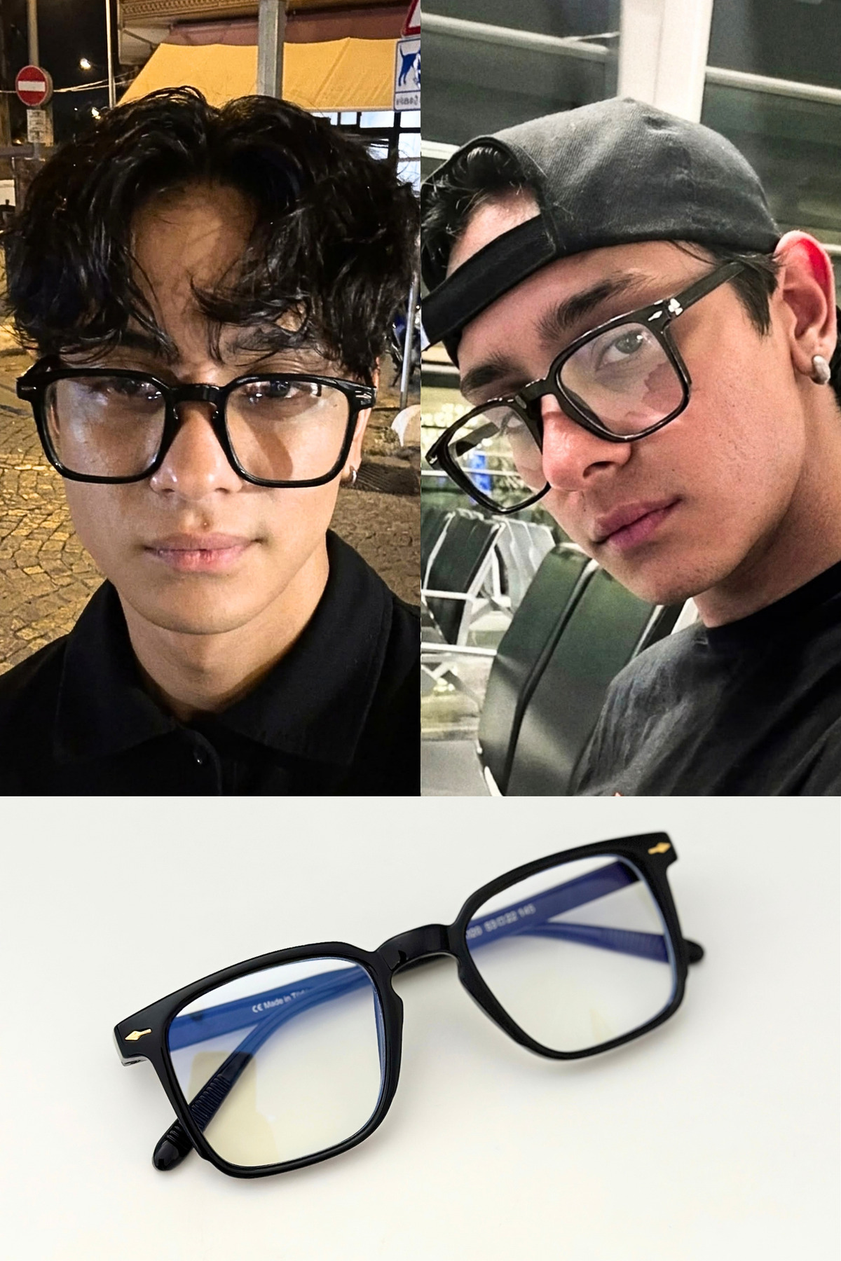 LUNE EYEWEAR CRUSH ARDA JANE MAVİ IŞIK KORUMALI SİYAH GÖZLÜK