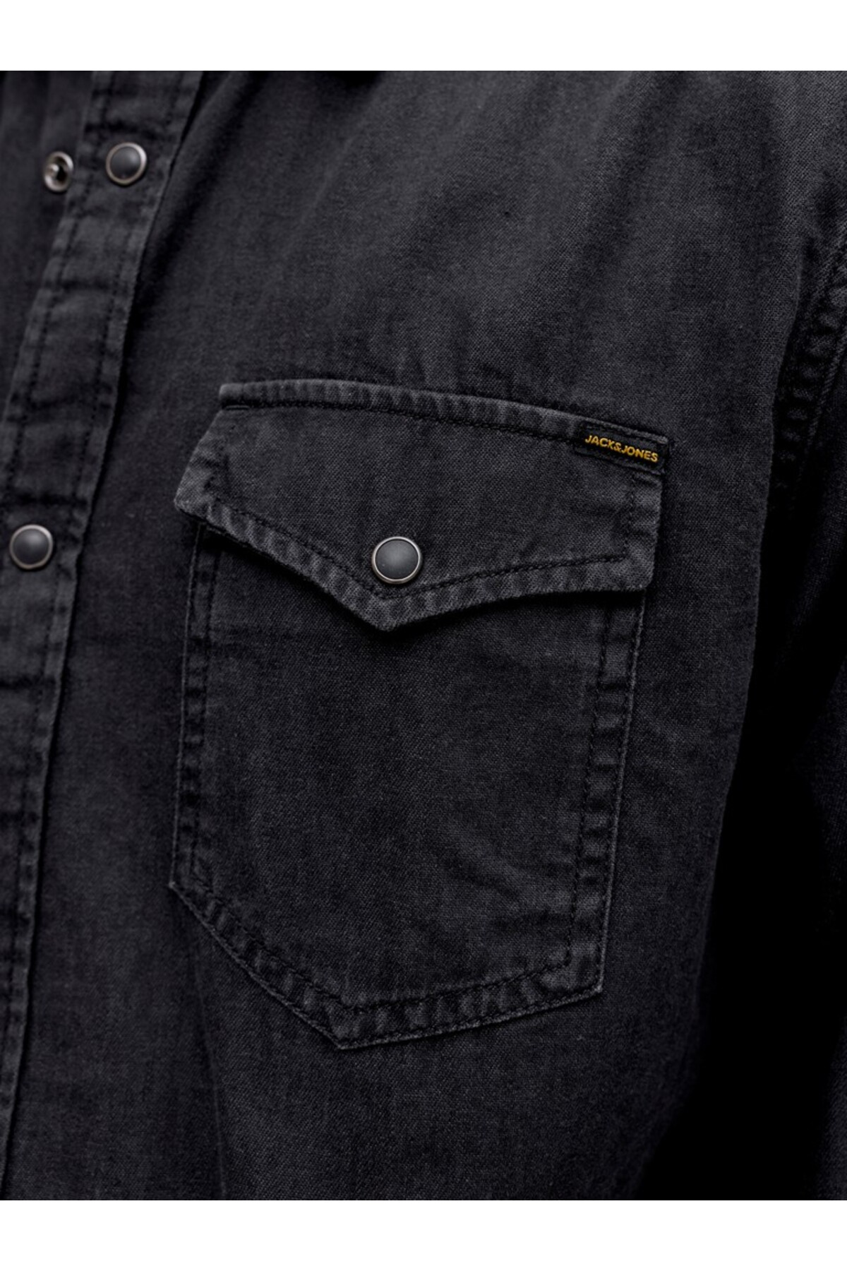 Jack & Jones JJESHERIDAN SHIRT L/S NOOS Black görsel 6