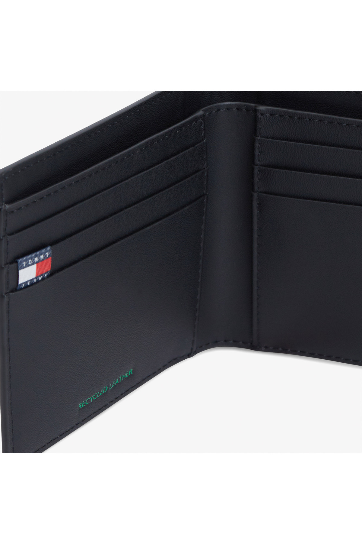 Tommy Hilfiger Heritage Leather Erkek Siyah Cüzdan görsel 4