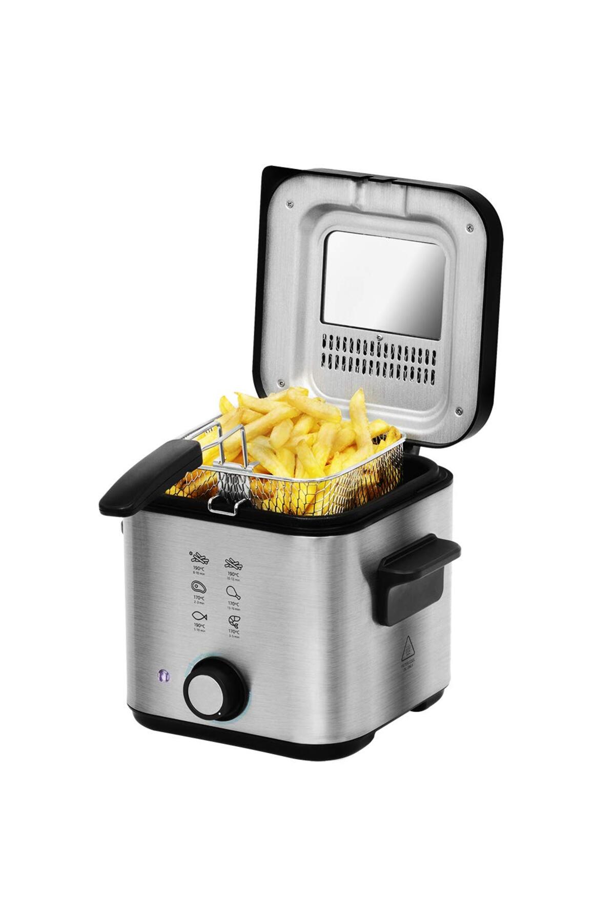 CECOTEC CleanFry Infinity 1500 fritöz, 1,5L kapasite Airfryer