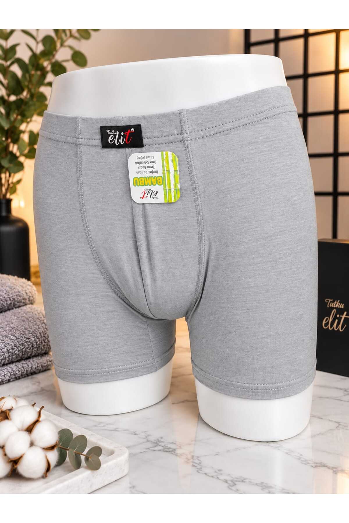 Lillie Tutku elit erkek bambu boxer 2 adet çok renkli küçük resim 3