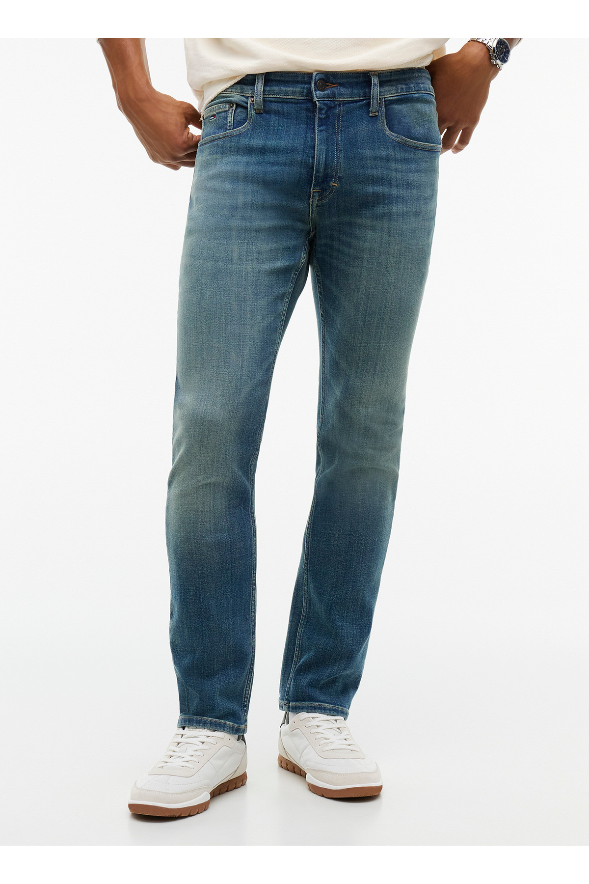 شلوار جینمردانهTommy Jeansآبی
