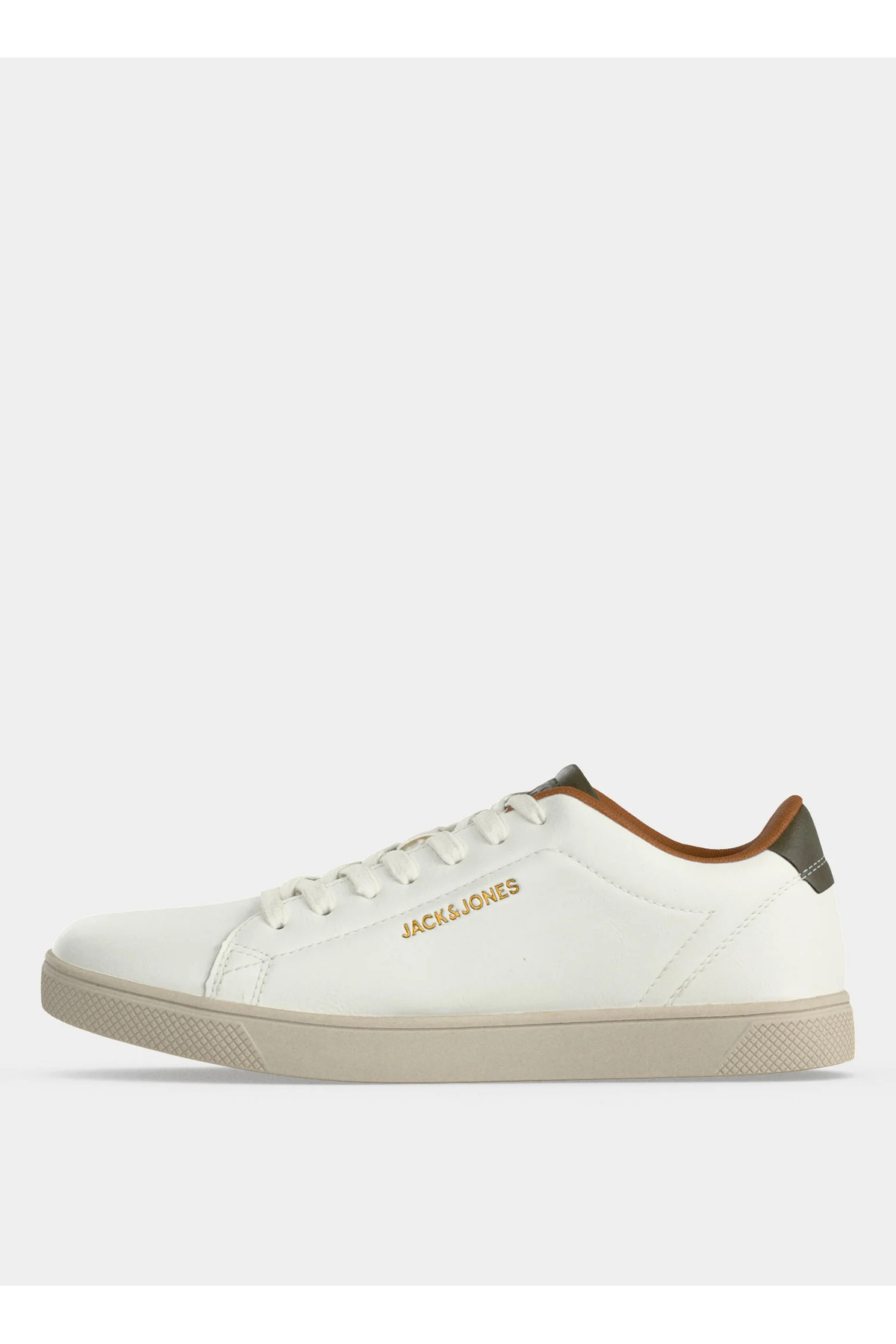 کفش کتانی مردانه سفید JFWBOSLEY PU SNEAKER NOOS جک اند جونز کفش اسنیکر Jack & Jones