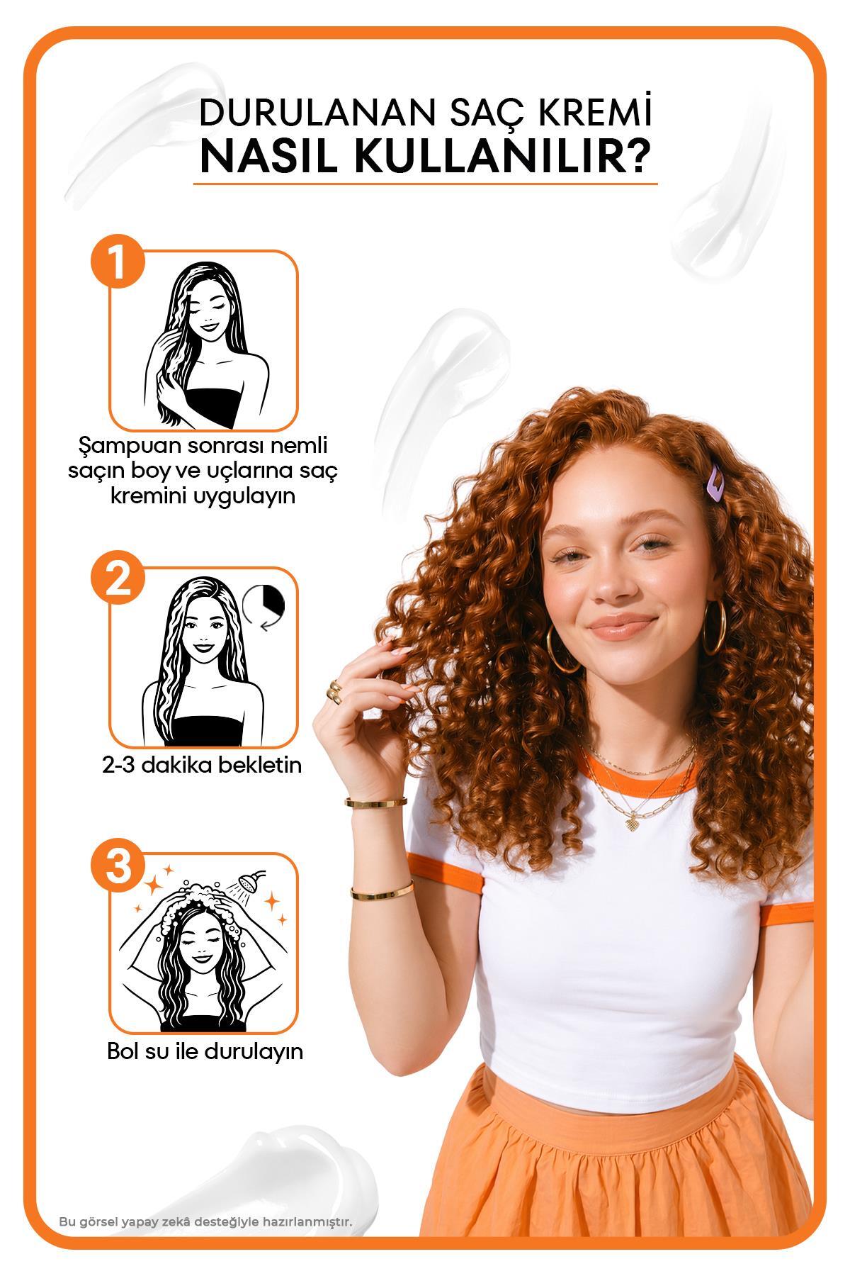 Metamorfose Bouncy Curls Bukle Belirginleştrici Durulanan Saç Kremi 250 Ml — 1100017702 — تصویر 4 از 5