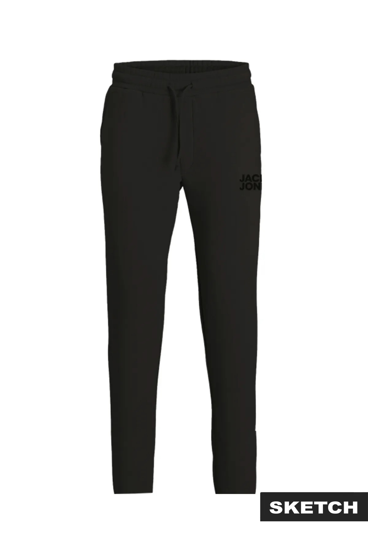 شلوار ورزشی مردانه Gms Noos مدل پایین‌تنه مشکی جک اند جونز شلوار گرمکن ورزشی Jack & Jones