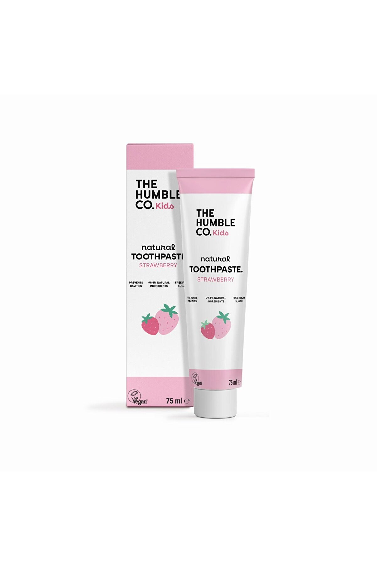 The Humble Co. Çocuk Diş Macunu Çilek Aromalı 75 ml