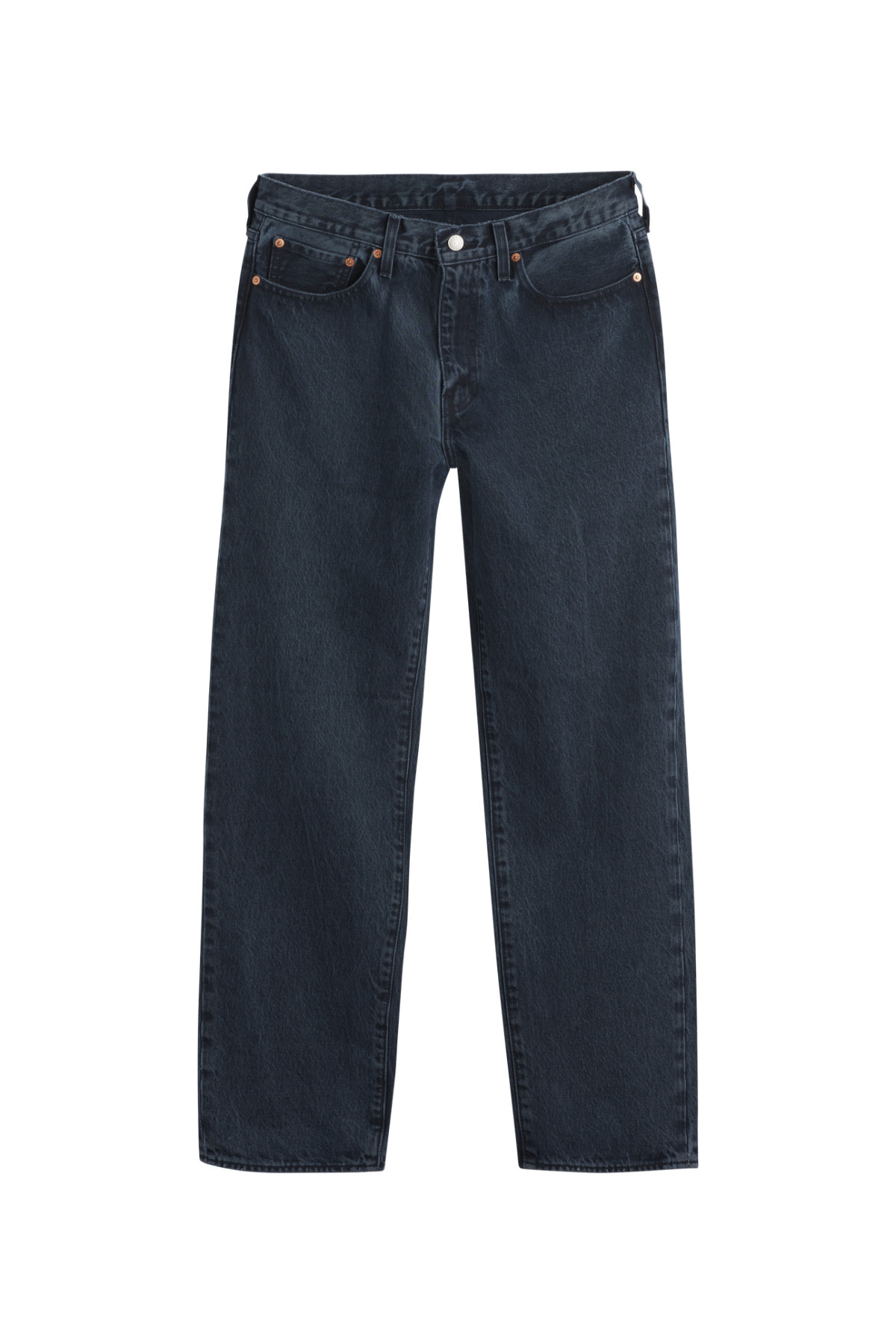 568 Erkek Loose Straight Looking Up Mavi Jean