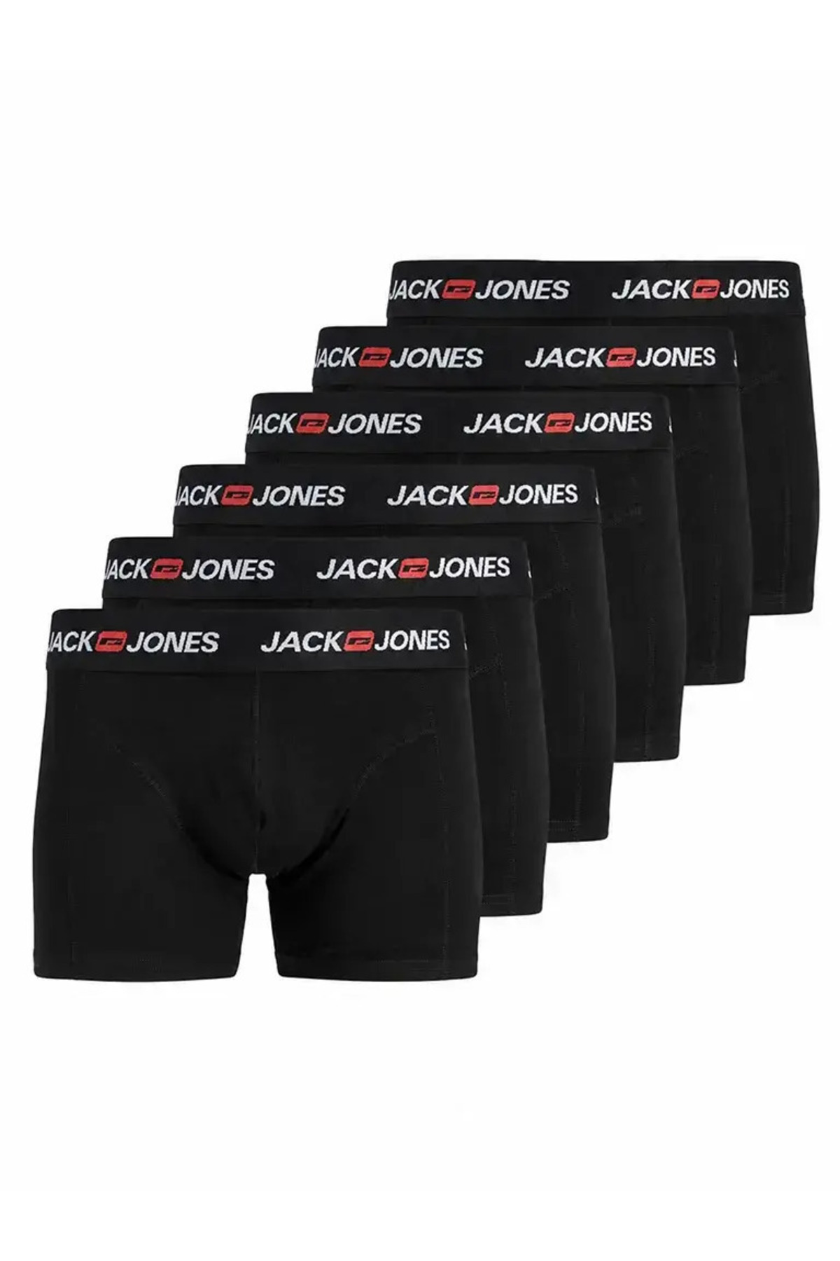 شلوارک بوکس مردانه جک جونز سایز بزرگ بسته 6 عددی 12295776 2 جک اند جونز باکسر Jack & Jones