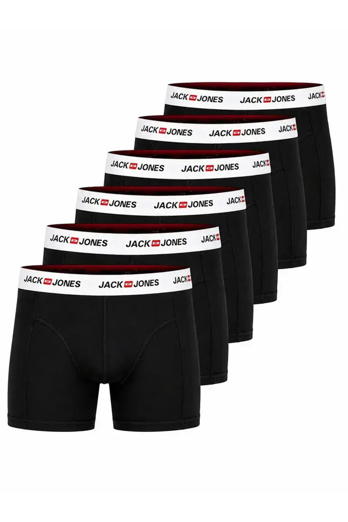 شلوارک بوکس مردانه جک جونز سایز بزرگ بسته 6 عددی 12295776 1 جک اند جونز باکسر Jack & Jones
