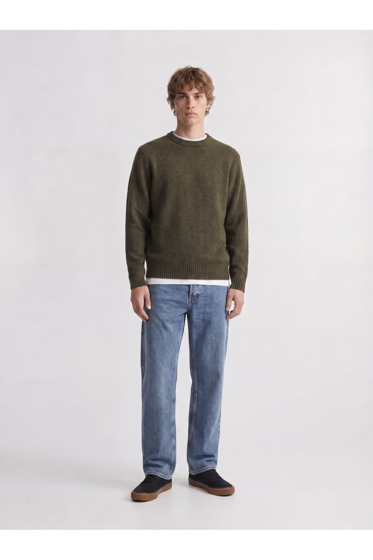 یقه گرد بافتنی یقه گرد JORSOHO OLLIE جک اند جونز پلیور Jack & Jones