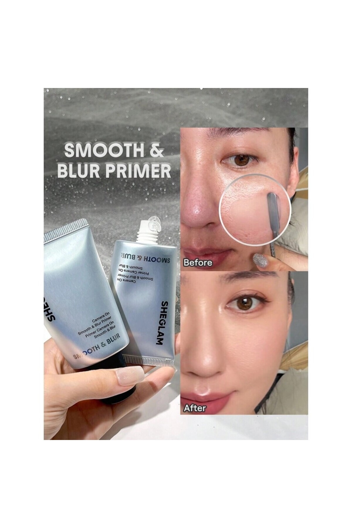 camera on smooth & blur primer — سفید 43465765764