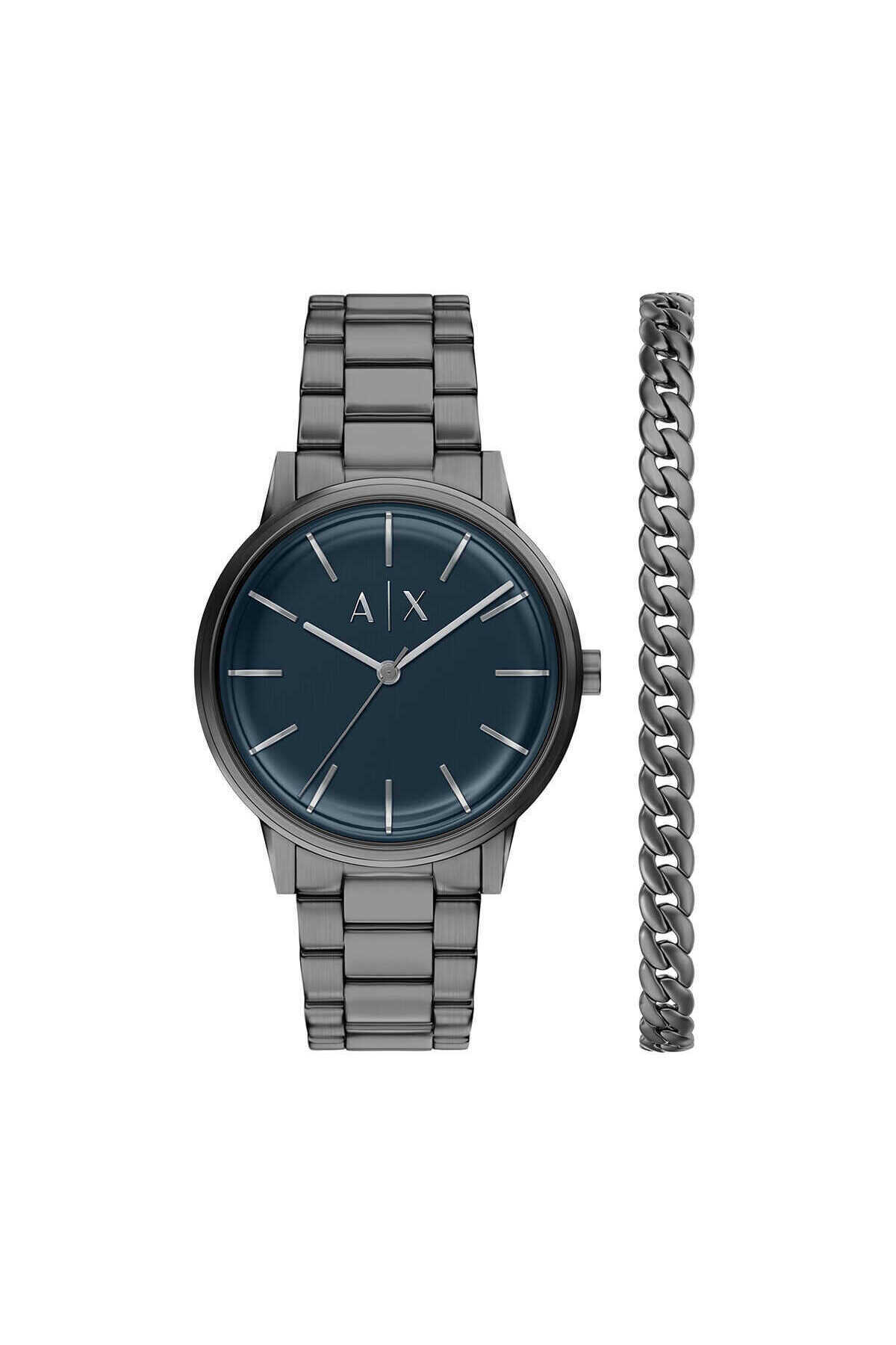 ست ساعت و دستبند مردانه AX7183SET آرمانی اکسچنج ست ساعت مچی Armani Exchange
