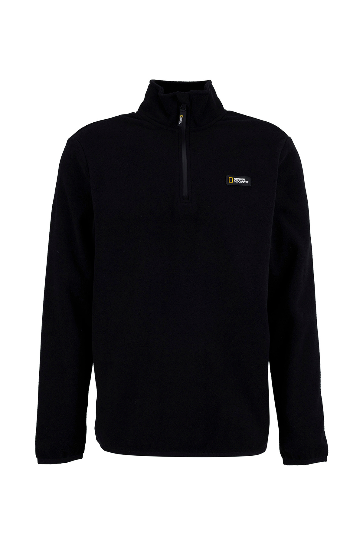 Siyah Erkek Polar Sweatshırt N6WM-SWT4050 — مشکی 5003384805 — تصویر 7 از 8